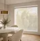 New 50mm White Painted Electric Blinds, Dooya Motor, RF Remote, Custom Size for Dining Room, Factory Supply